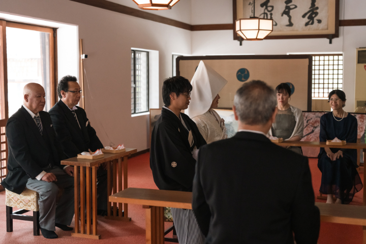阿智神社でのご結婚式